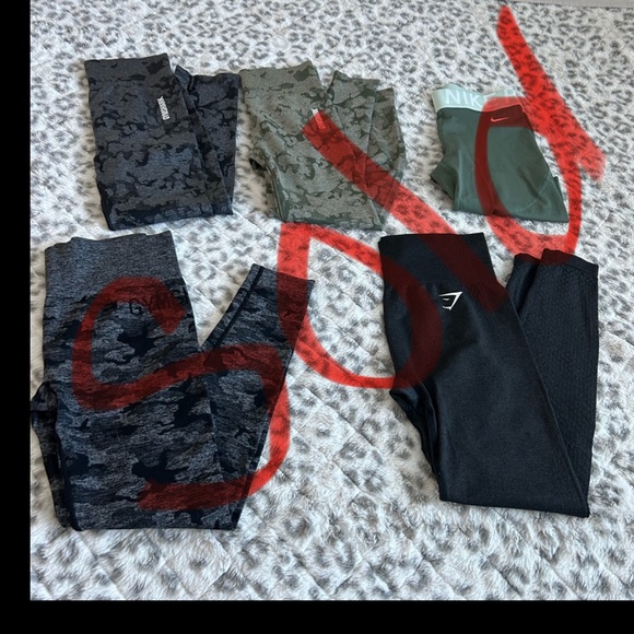 Gymshark Pants - Gymshark bundle